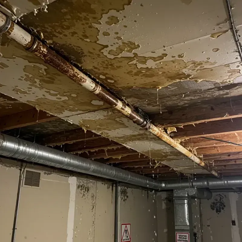 Ceiling Water Damage Repair in Freedom, NH